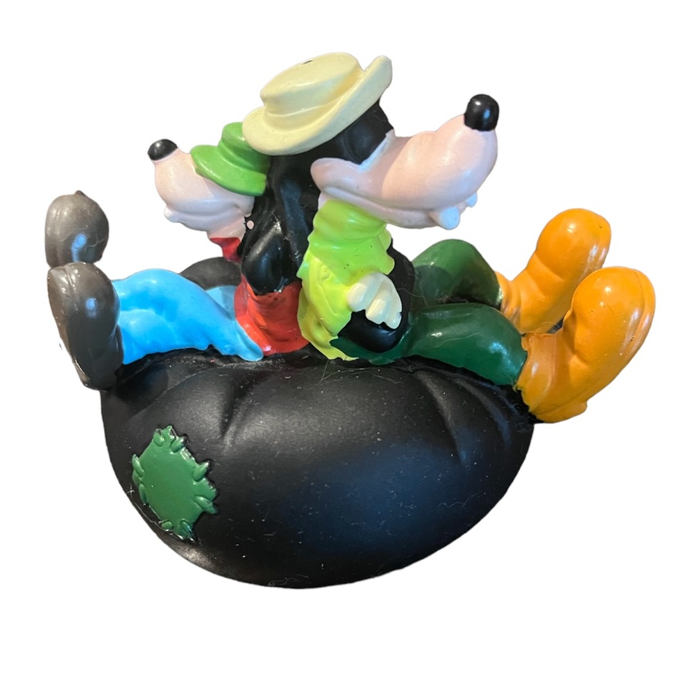 Vintage 1990’s Burger King Kids Club Goofy & Max Rubber Tube Toy